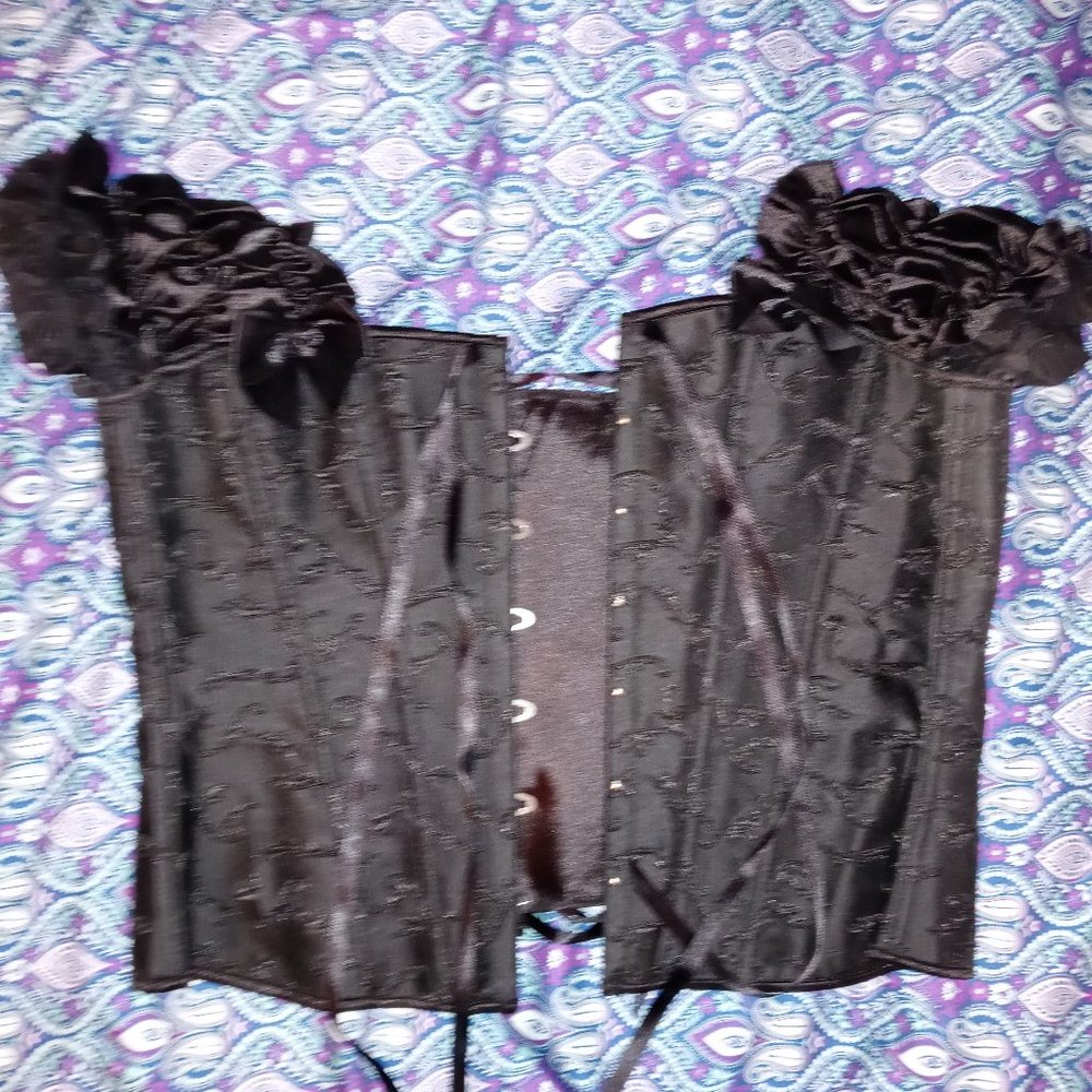Black Corset w/ Sleeves